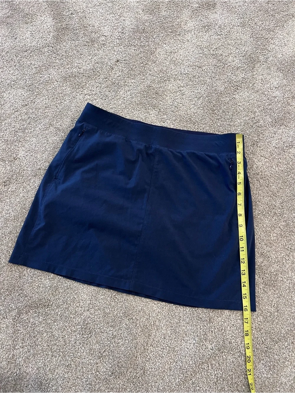 Kuhl Freeflex Skort Women Sz Medium Athletic Night Sky Blue Lightweight 6307 $85 - Picture 4 of 16